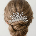 Braut Haarkamm mit facettierten Schmucksteinen - AVYRAA BRIDAL