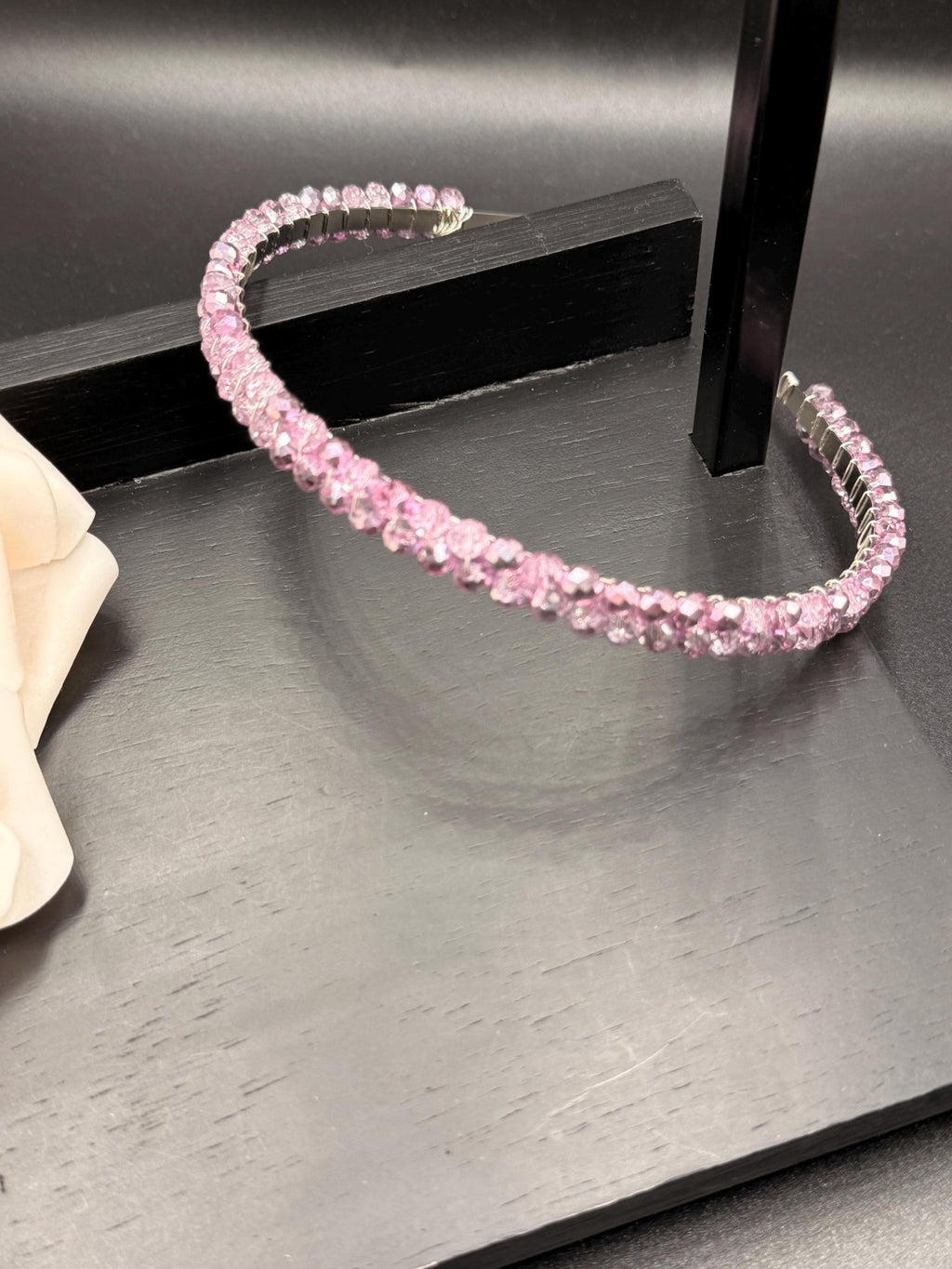 Handgemachter Kristall - Haarreif – Eleganter Haarschmuck für Hochzeit, Party & besondere Anlässe - AVYRAA BRIDAL