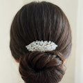 Klarer Kristall Haarkamm für Brautfrisuren - AVYRAA BRIDAL