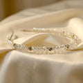 Kristallklarer Haarreif für Brautlook und festliche Anlässe - AVYRAA BRIDAL